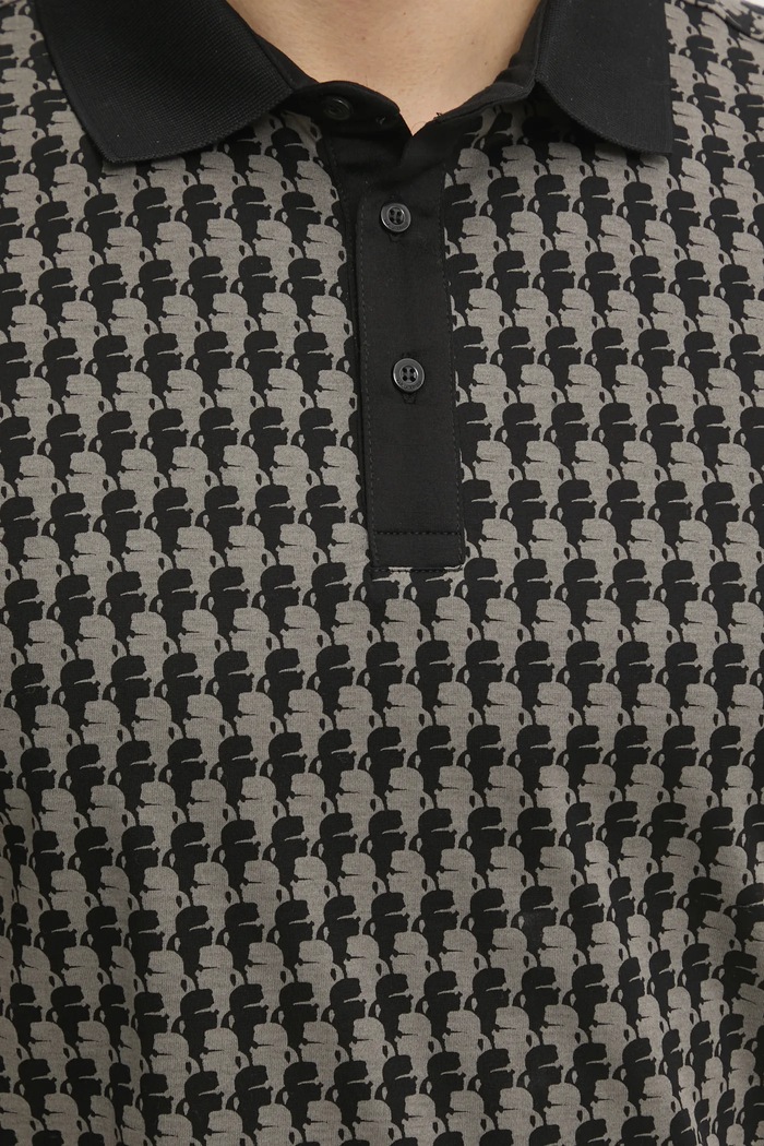 Bavlněné polo tričko Karl Lagerfeld 551202.745084