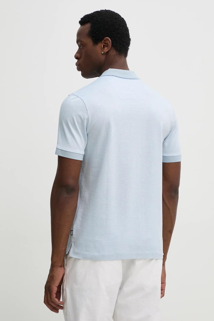 Îmbrăcăminte BOSS Polo de bumbac 50532246 albastru