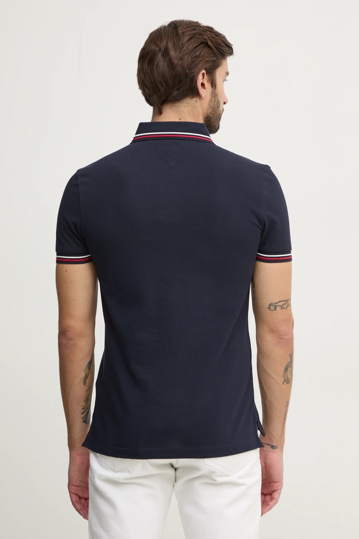 Oblečenie Tommy Hilfiger Polo tričko Tommy Hilfiger MW0MW37346 tmavomodrá