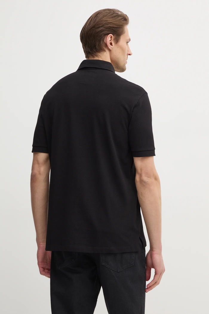 Îmbrăcăminte Armani Exchange polo de bumbac XM000367.AF13022.NOS negru