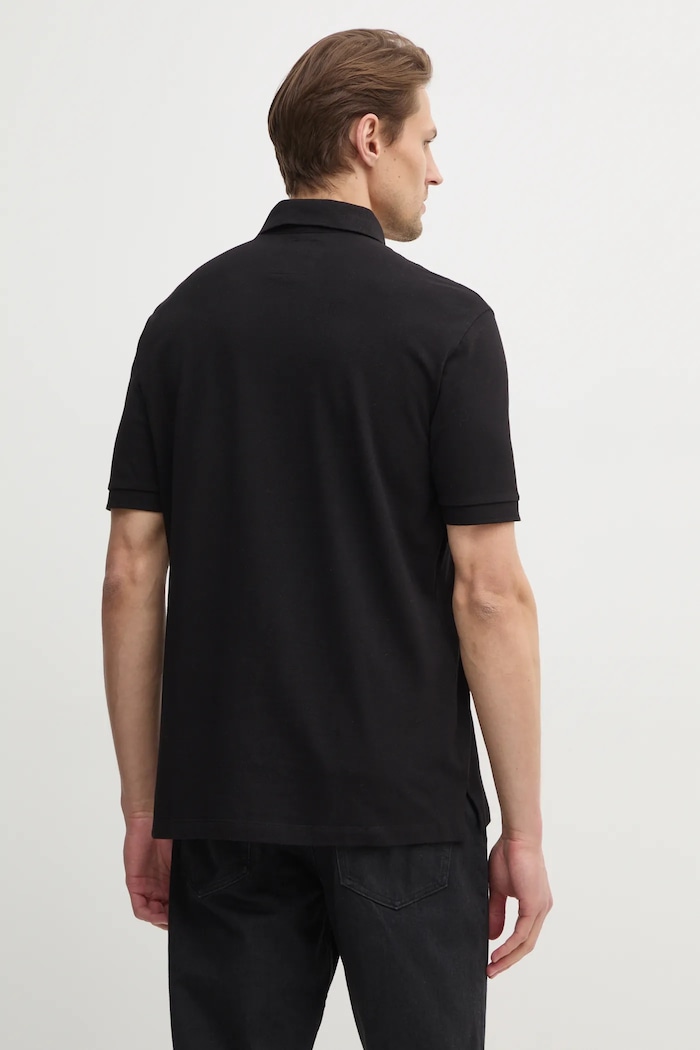 Îmbrăcăminte Armani Exchange polo de bumbac XM000367.AF13022.NOS negru