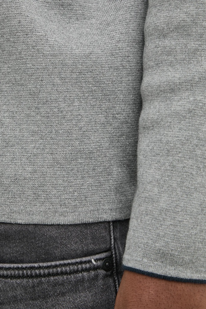 Marc O'Polo sweter bawełniany 520501660006 szary