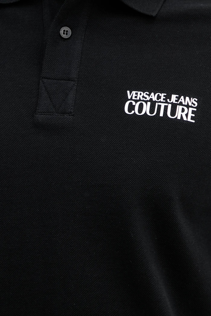 Bavlněné polo tričko Versace Jeans Couture 78GAG623.J0003