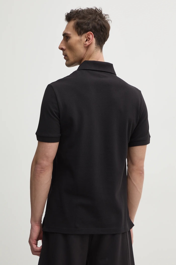 Odzież Versace Jeans Couture polo bawełniane 78GAGT01.CJ01T czarny