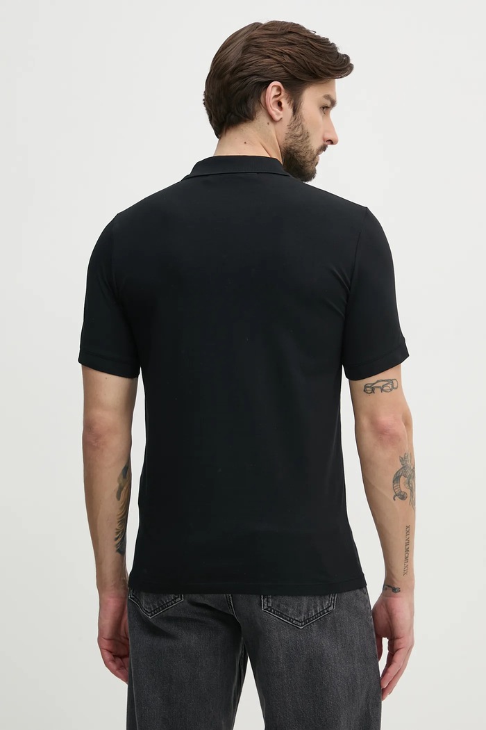 Îmbrăcăminte Karl Lagerfeld tricou polo 552221.745019 negru