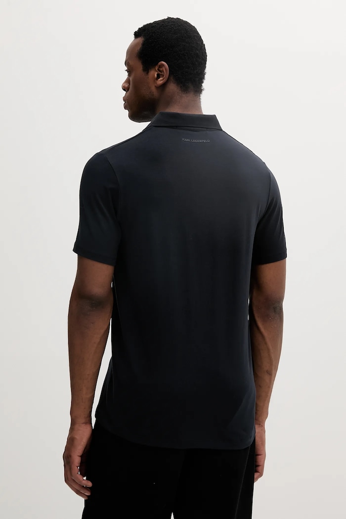 Oblačila Karl Lagerfeld Polo Karl Lagerfeld 552221.745750 mornarsko modra