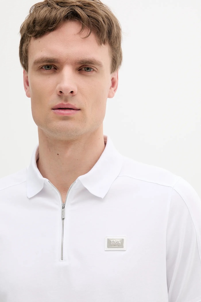 Karl Lagerfeld polo biały 552221.745020