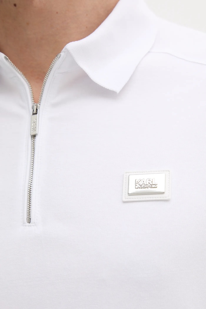 Karl Lagerfeld polo 552221.745020 biały