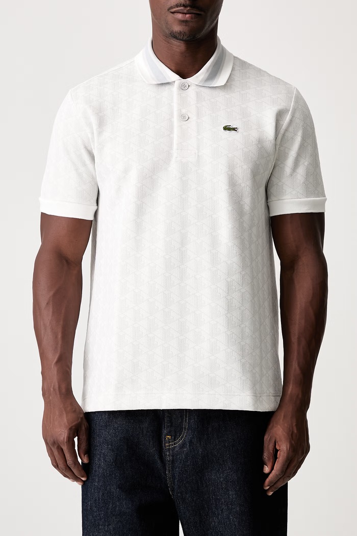 Lacoste polo męskie DH1417 szary