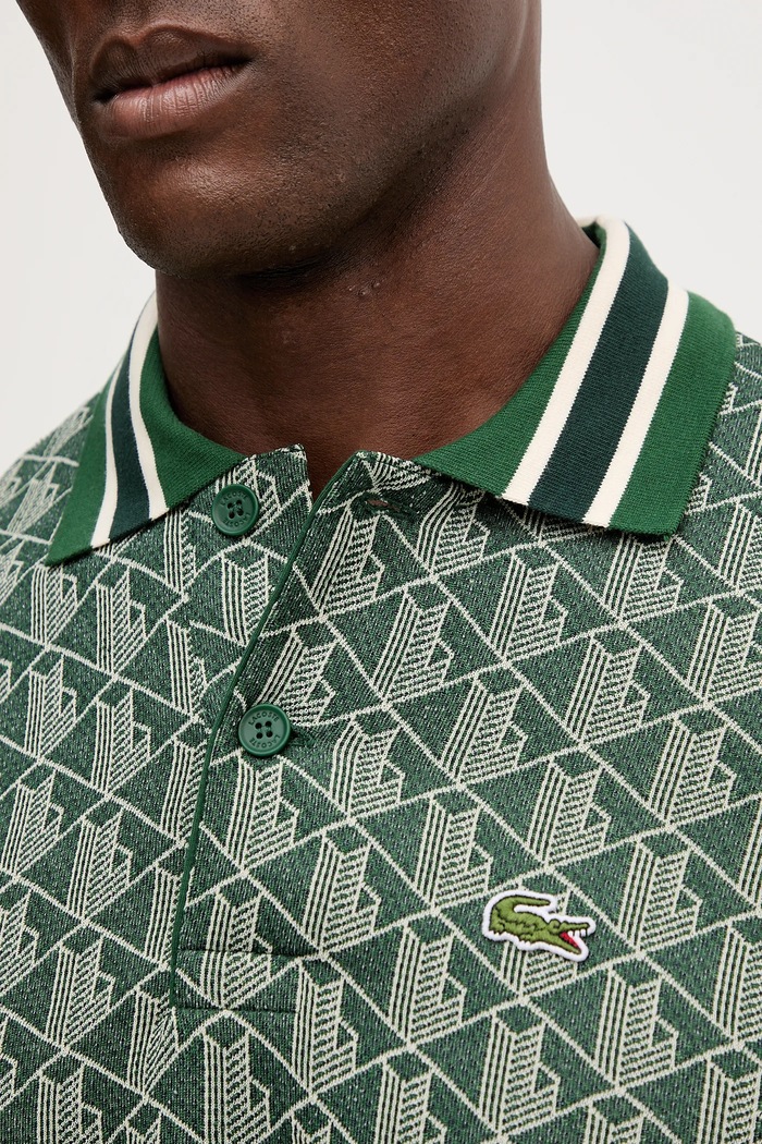 Lacoste polo shirt men's DH1417 green