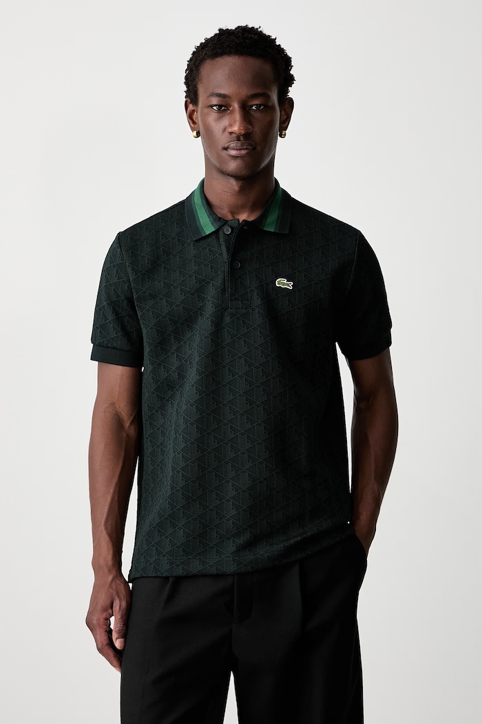 Lacoste поло чоловіче зелений DH1417
