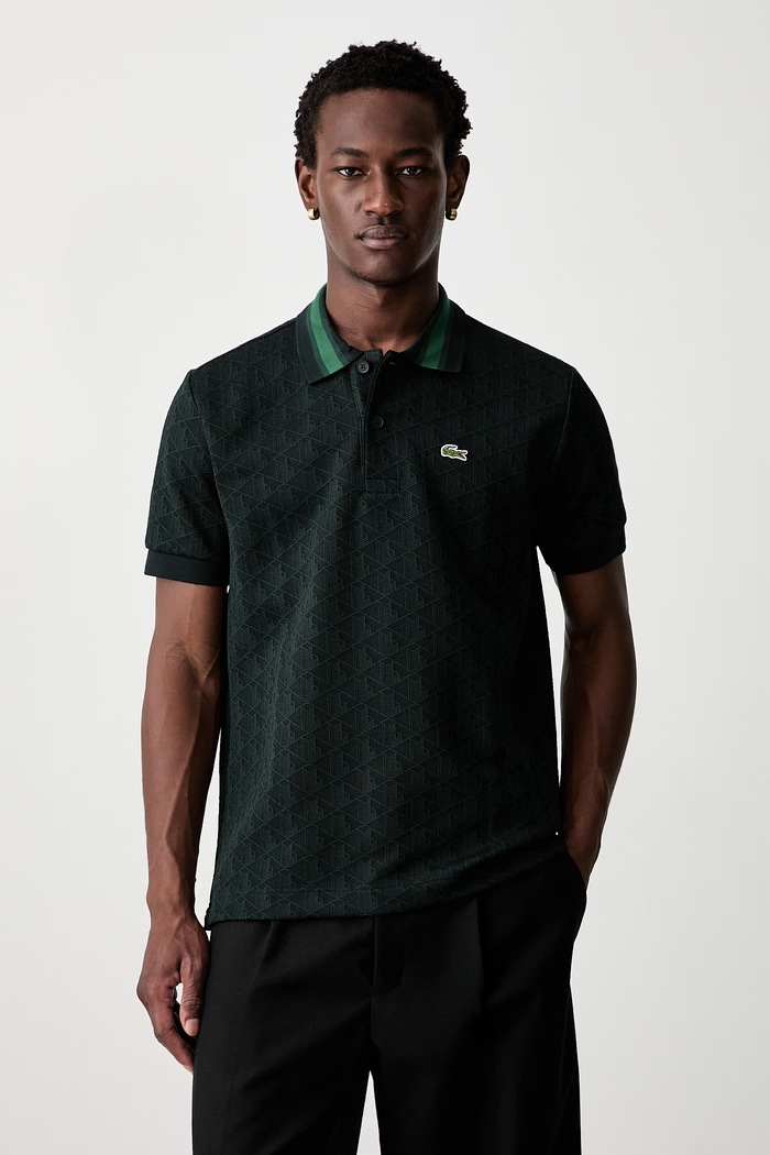 Lacoste polo pánské zelená DH1417