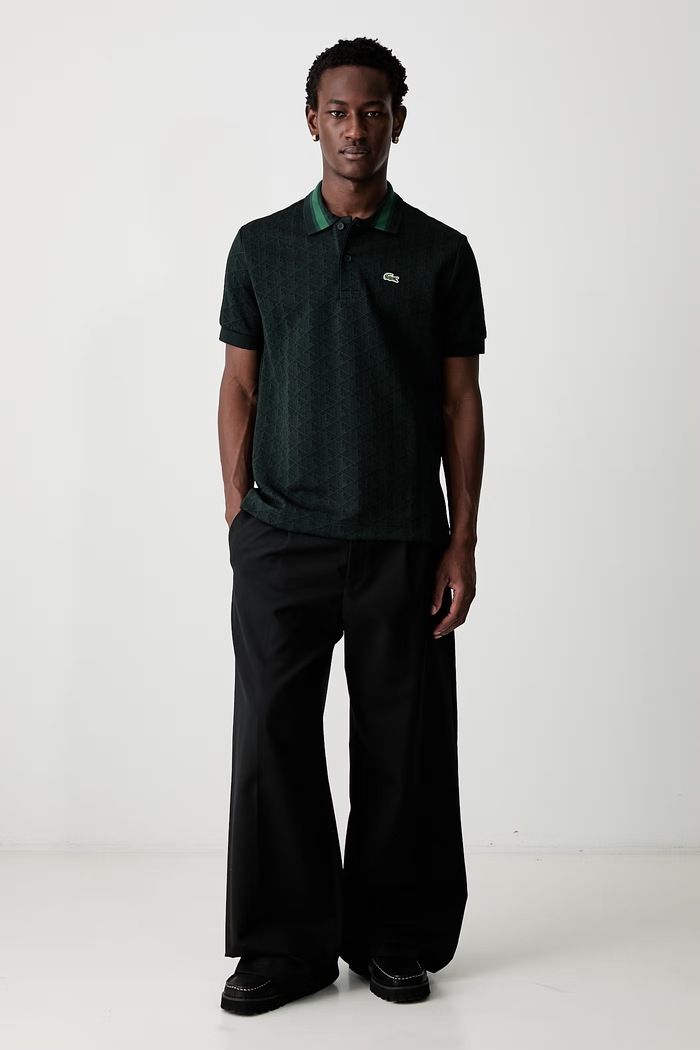 Lacoste поло чоловіче DH1417 зелений SS26