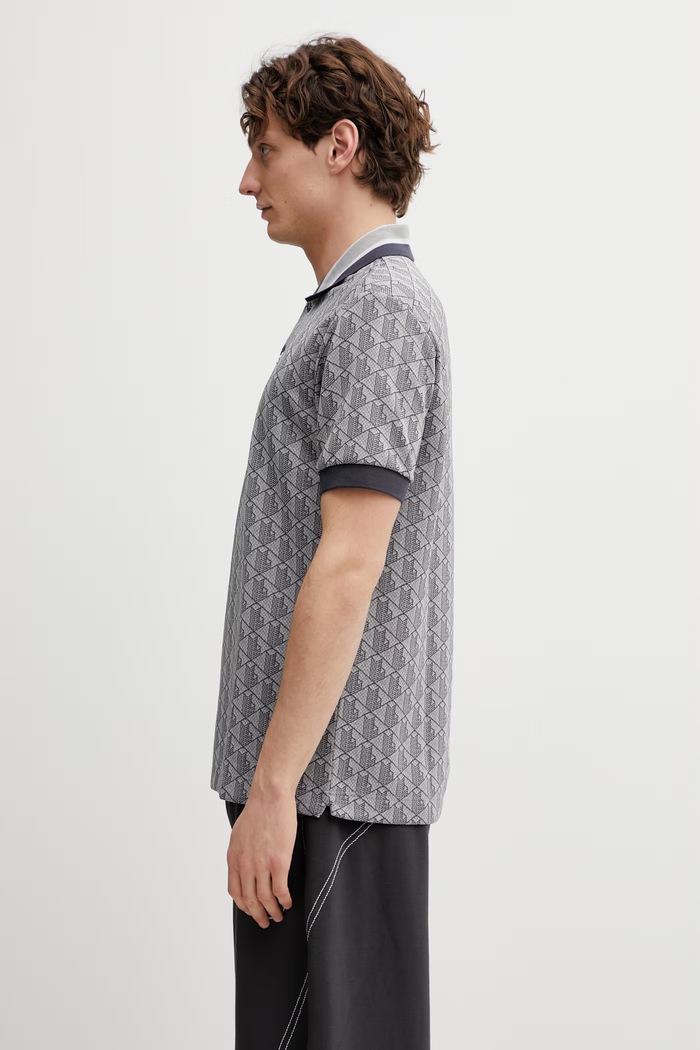 Lacoste polo tričko pánske DH1417 sivá SS26