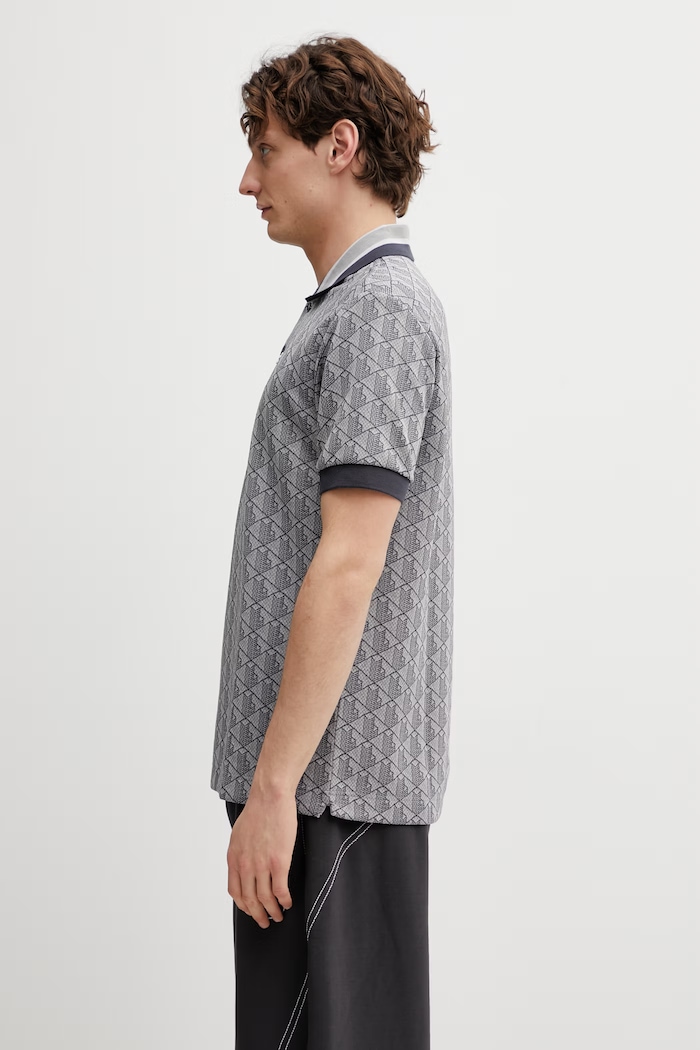 Lacoste polo tričko pánske DH1417 sivá SS26