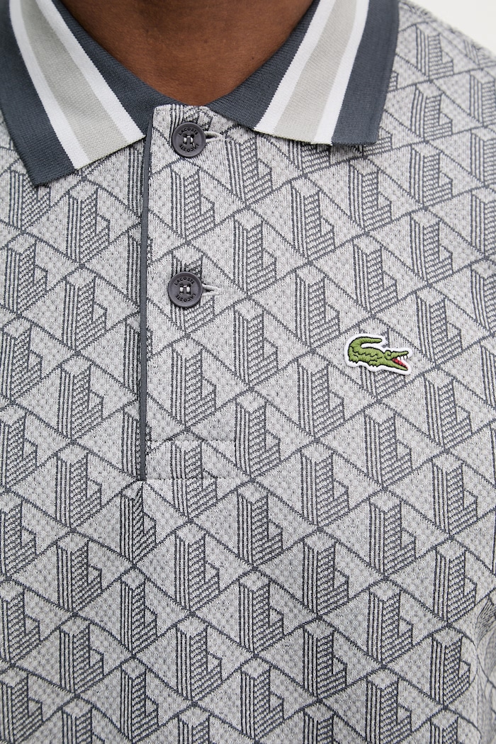 Lacoste polo majica moška DH1417 siva
