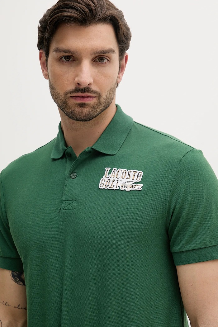 Lacoste poló zöld DH8958