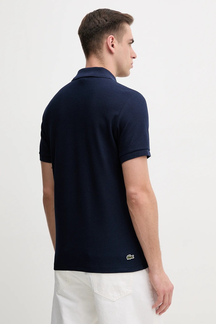 Ρούχα Βαμβακερό μπλουζάκι πόλο Lacoste PH8742 σκούρο μπλε