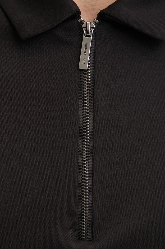 Pamučna polo majica Michael Kors CR552FRC93 crna