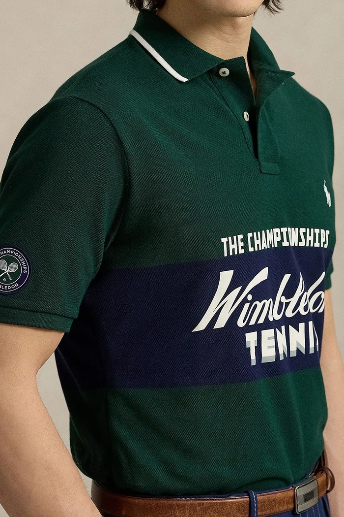 Polo tričko Polo Ralph Lauren Wimbledon Collection Polo Ralph Lauren 710970486 zelená