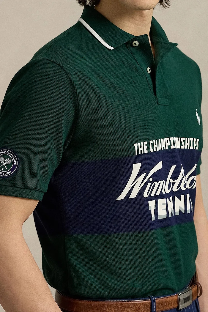 Polo tričko Polo Ralph Lauren Wimbledon Collection Polo Ralph Lauren 710970486 zelená