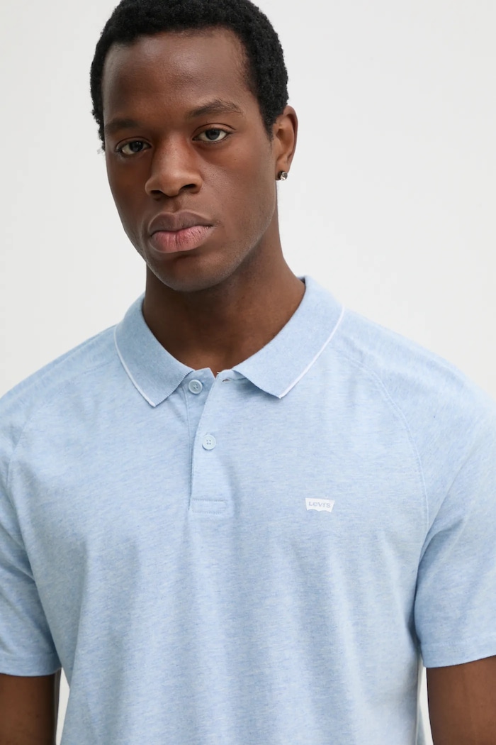Polo tričko Levi's SHORELINE TECH POLO modrá 001EK
