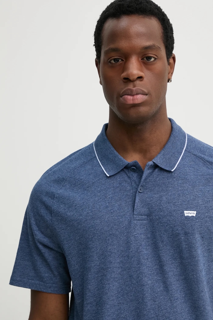 Levi's tricou polo SHORELINE TECH POLO albastru 001EK