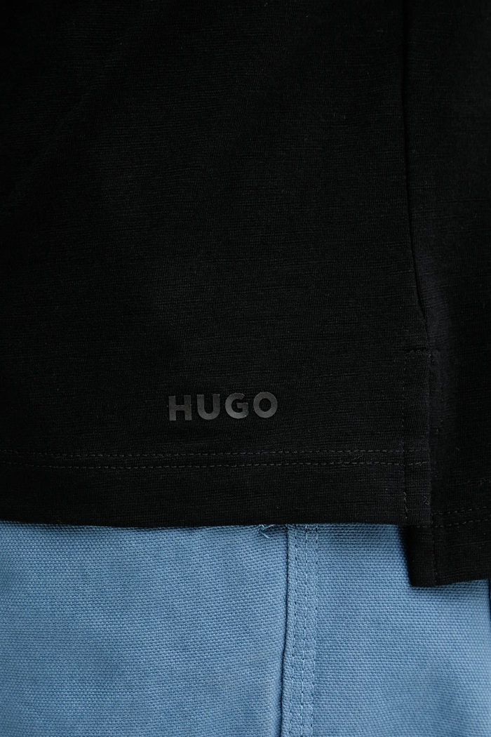 HUGO poló 50543368 fekete