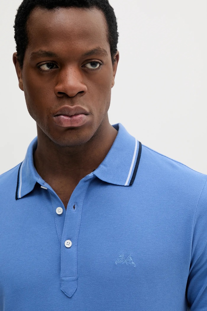 Lindbergh polo de bumbac violet 30.404010.VIVID.BLUE