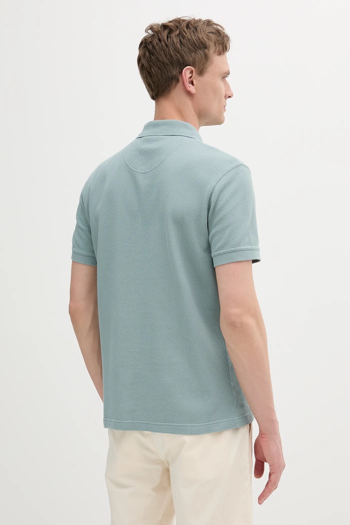 Odzież Barbour polo bawełniane Hingham Polo Shirt MML1458 zielony
