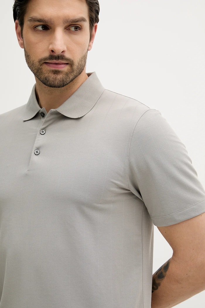 Πόλο Calvin Klein γκρί LV04LB220G
