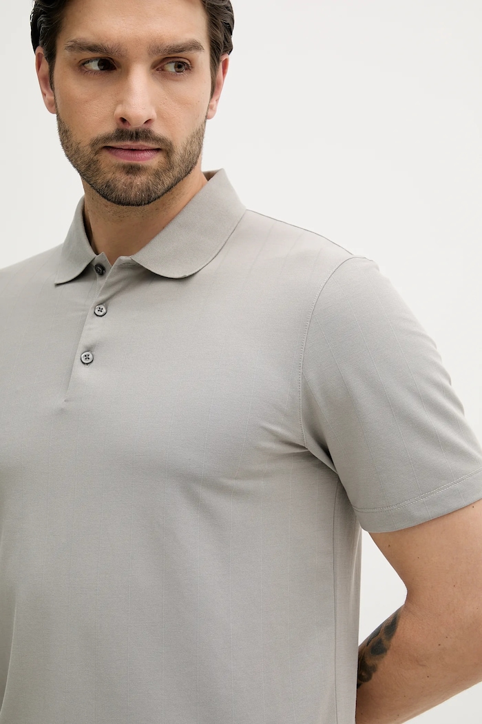Πόλο Calvin Klein γκρί LV04LB220G