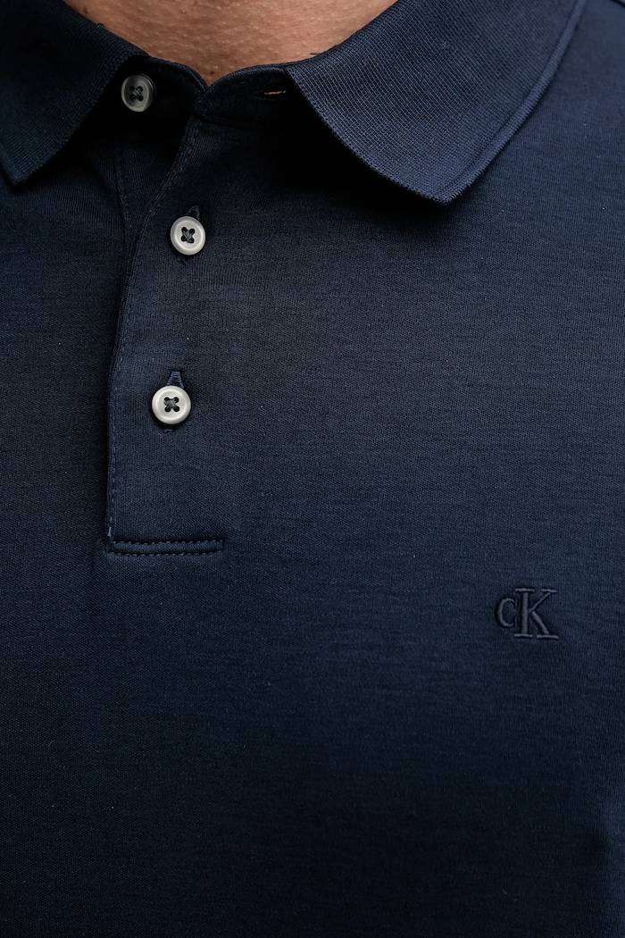 Calvin Klein férfi pamut póló sötétkék LV04LB276G