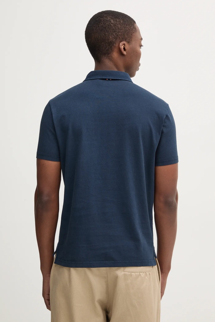 Odzież Superdry Polo bawełniane M1110440A.98T granatowy