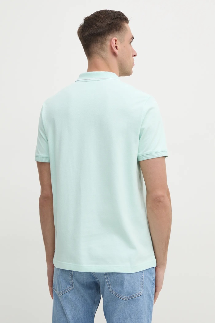 Oblečení Calvin Klein Polo tričko Calvin Klein K10K114141 tyrkysová
