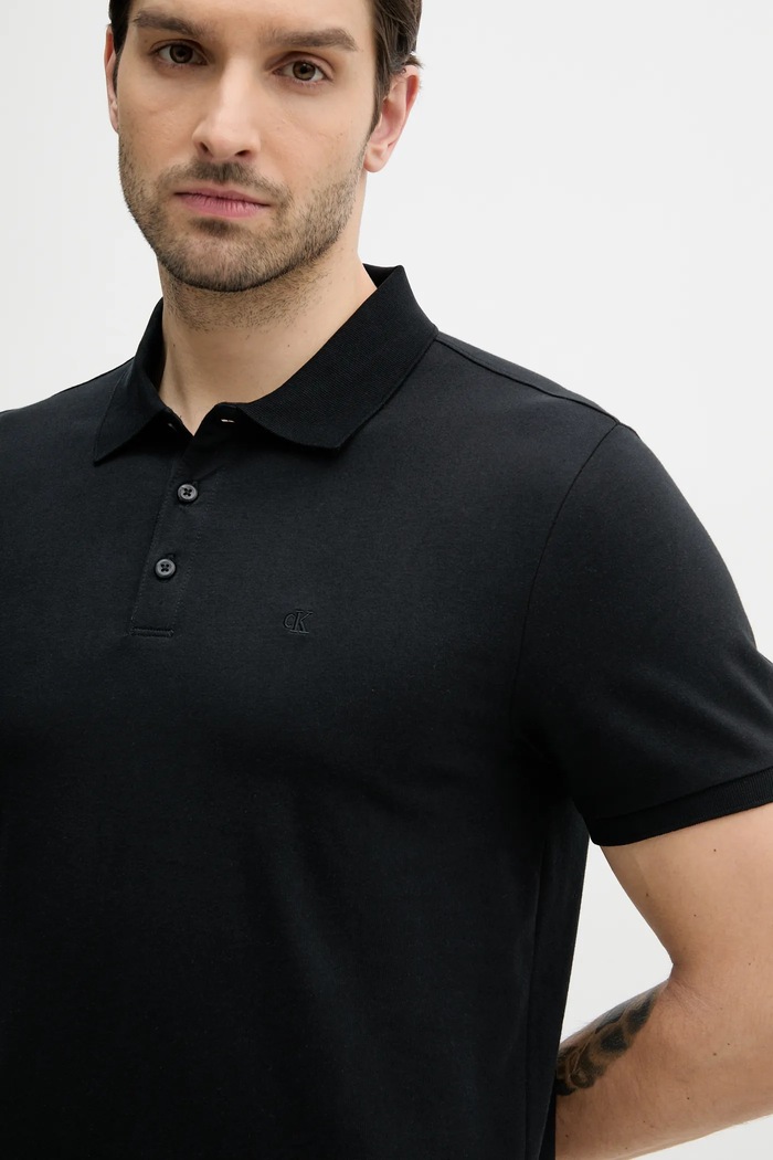 Polo Calvin Klein Jeans LV040HM281 czarny