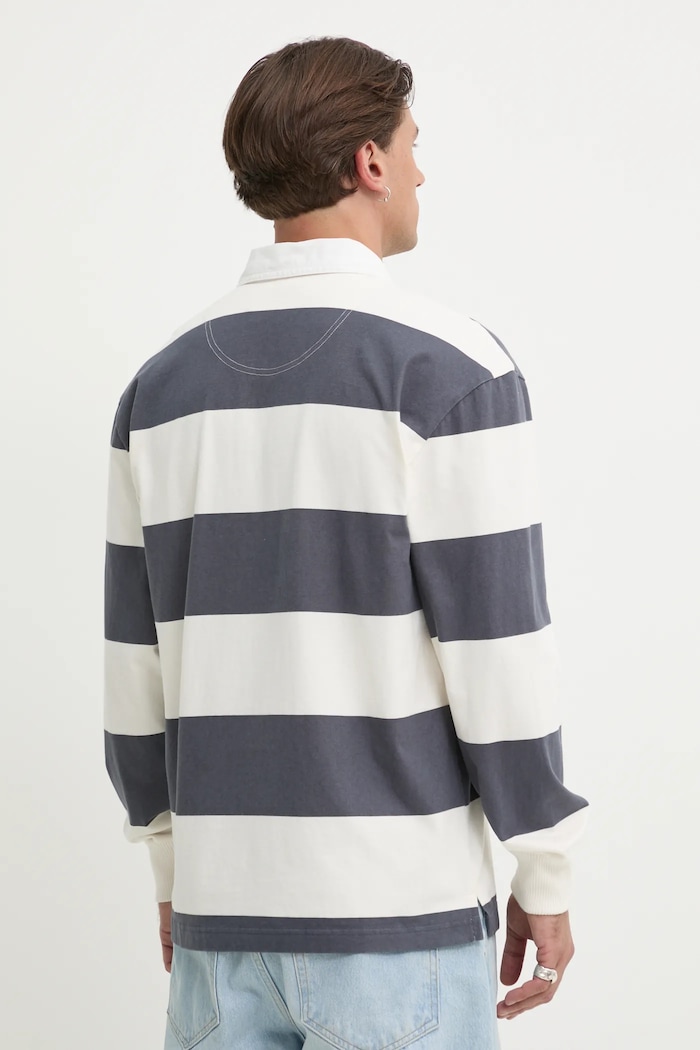 Ρούχα Βαμβακερή μπλούζα με μακριά μανίκια Hollister Co. KI324.5181.209 γκρί