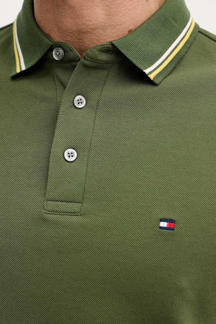 Tommy Hilfiger тениска мъжка памучна MW0MW39993 зелен