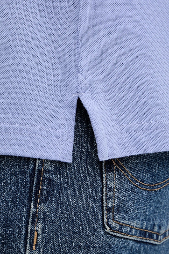 Tommy Jeans polo bărbătesc din bumbac DM0DM20676 albastru