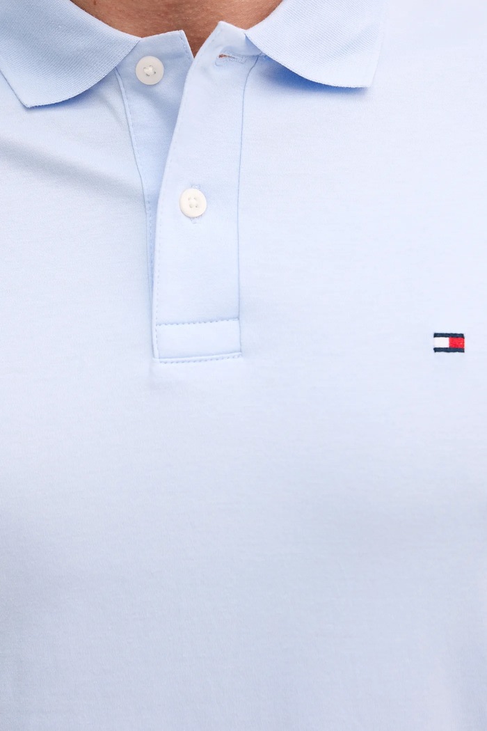 Tommy Hilfiger polo tričko pánske bavlnené MW0MW39994 modrá