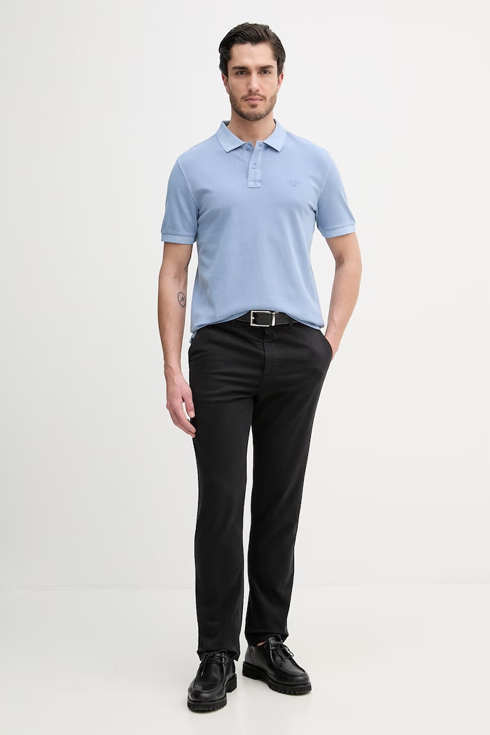 Joop! polo bărbați bumbac cu elastan 30045619 albastru SS26