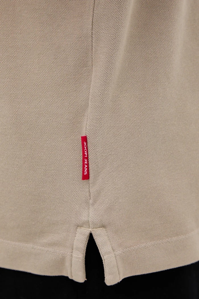 Joop! polo majica moška iz bombaža z elastanom 30045619 bež