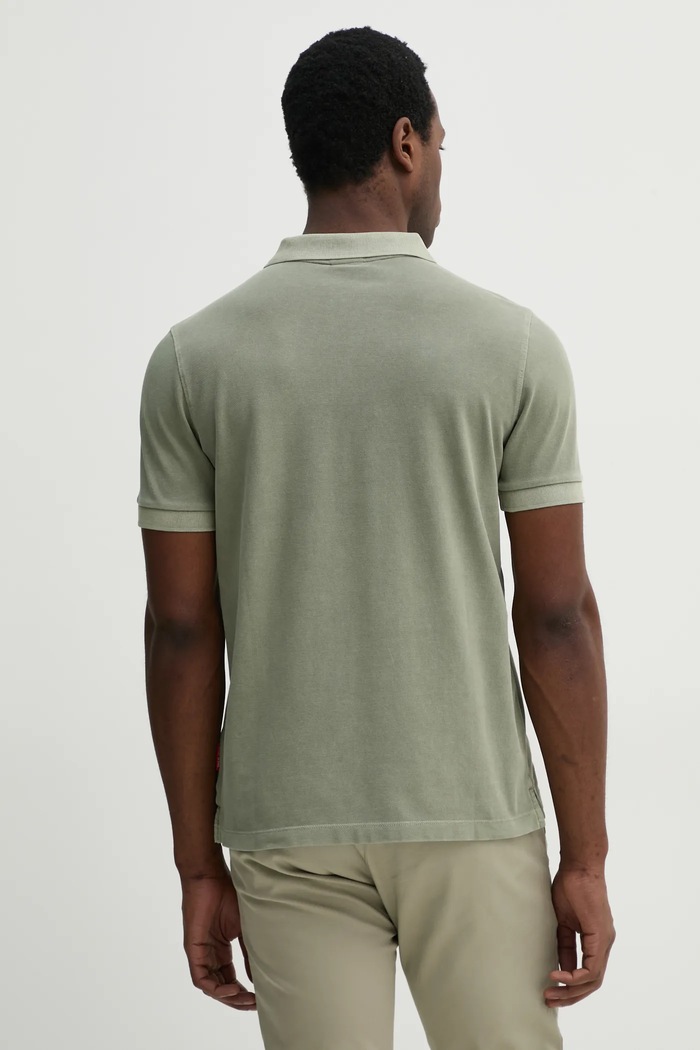 Îmbrăcăminte Joop! Polo bărbați bumbac cu elastan 30045619 verde