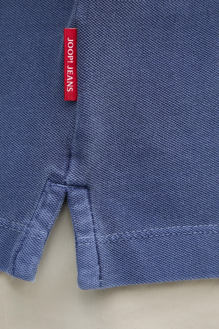 Joop! polo tričko pánske bavlnené s elastanom 30045619 modrá