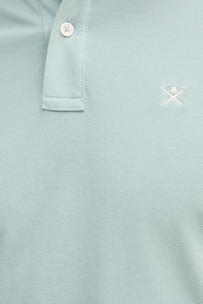 Pamučna polo majica Hackett London HM563426 zelena