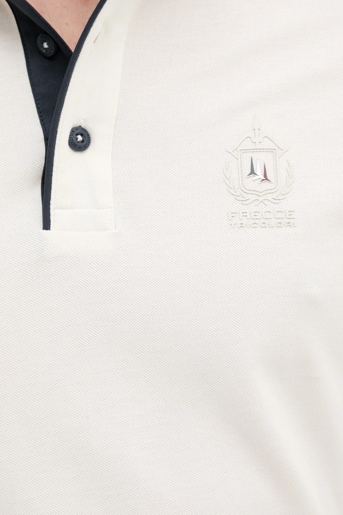 Aeronautica Militare polo de bumbac PO1868P347 bej