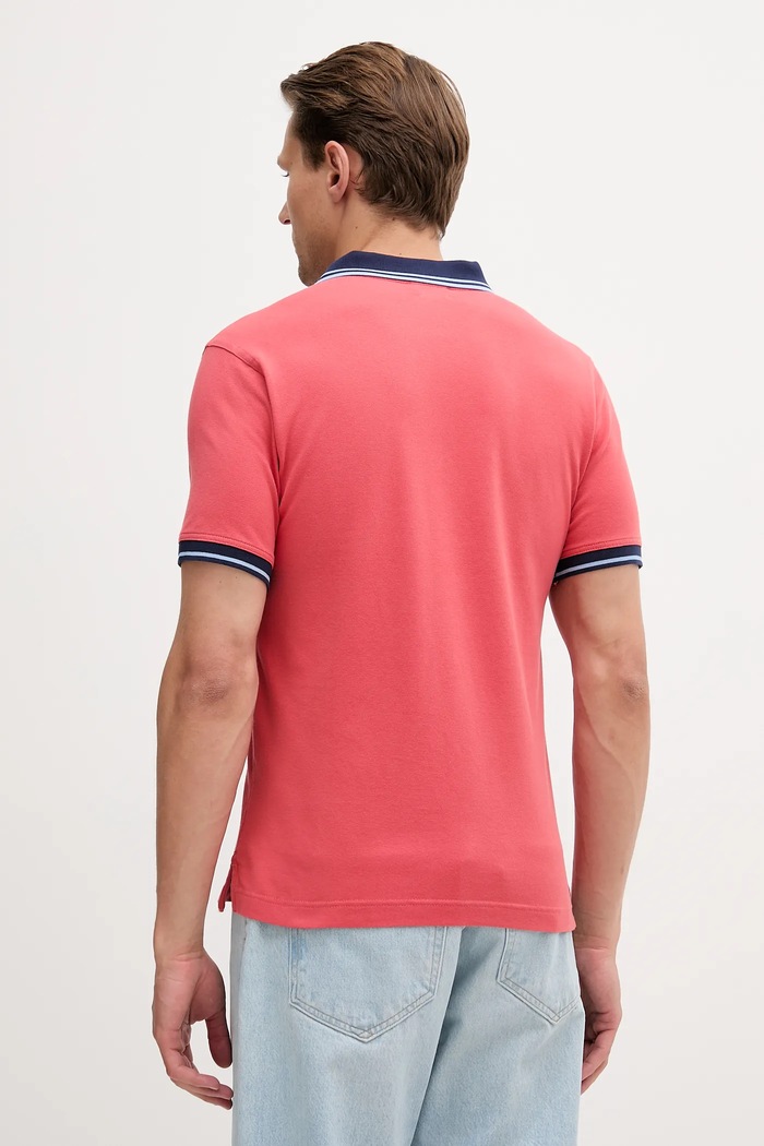 Oblačila Polo United Colors of Benetton 3F9HU302E rdeča