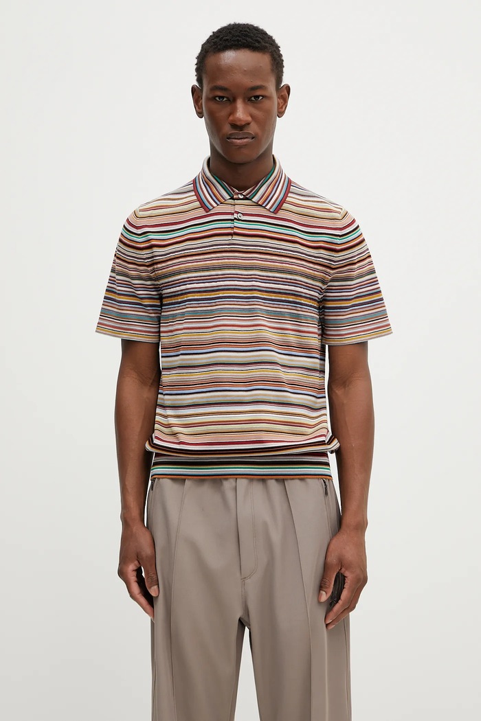 Bavlněné polo tričko Paul Smith regular vícebarevná M1R.270Y.P02682