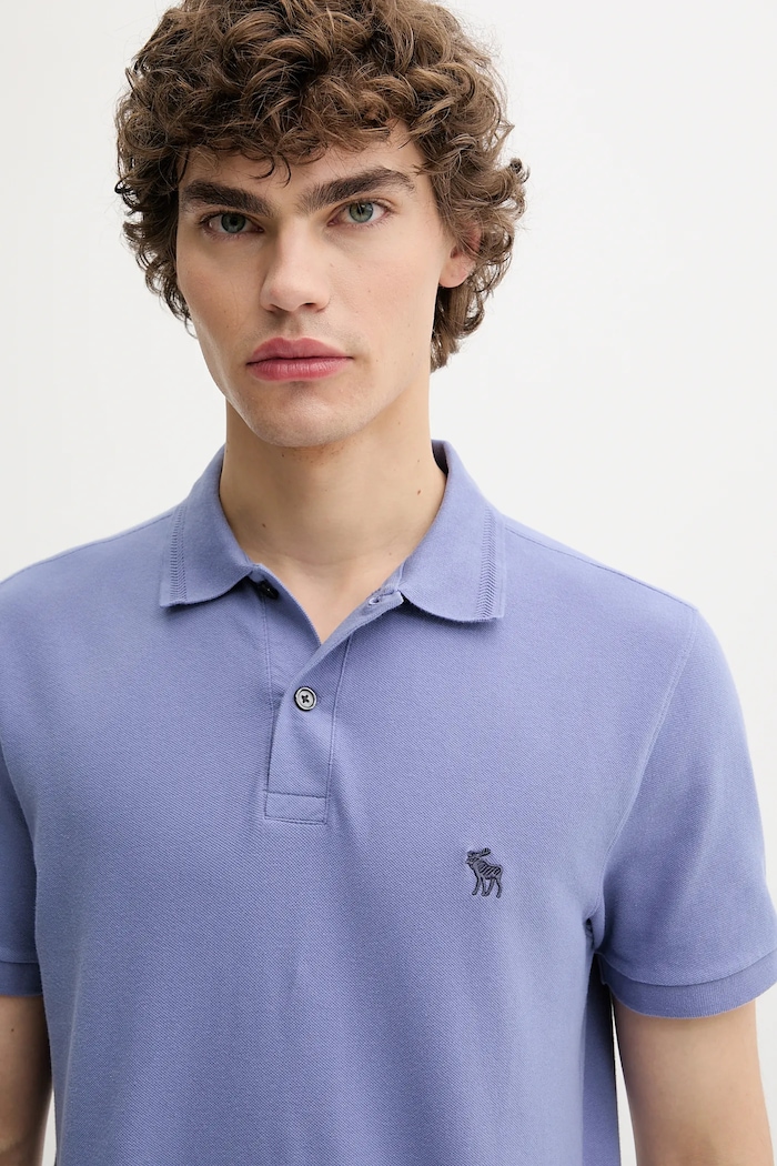 Polo Abercrombie & Fitch fioletowy KI124.5230.200