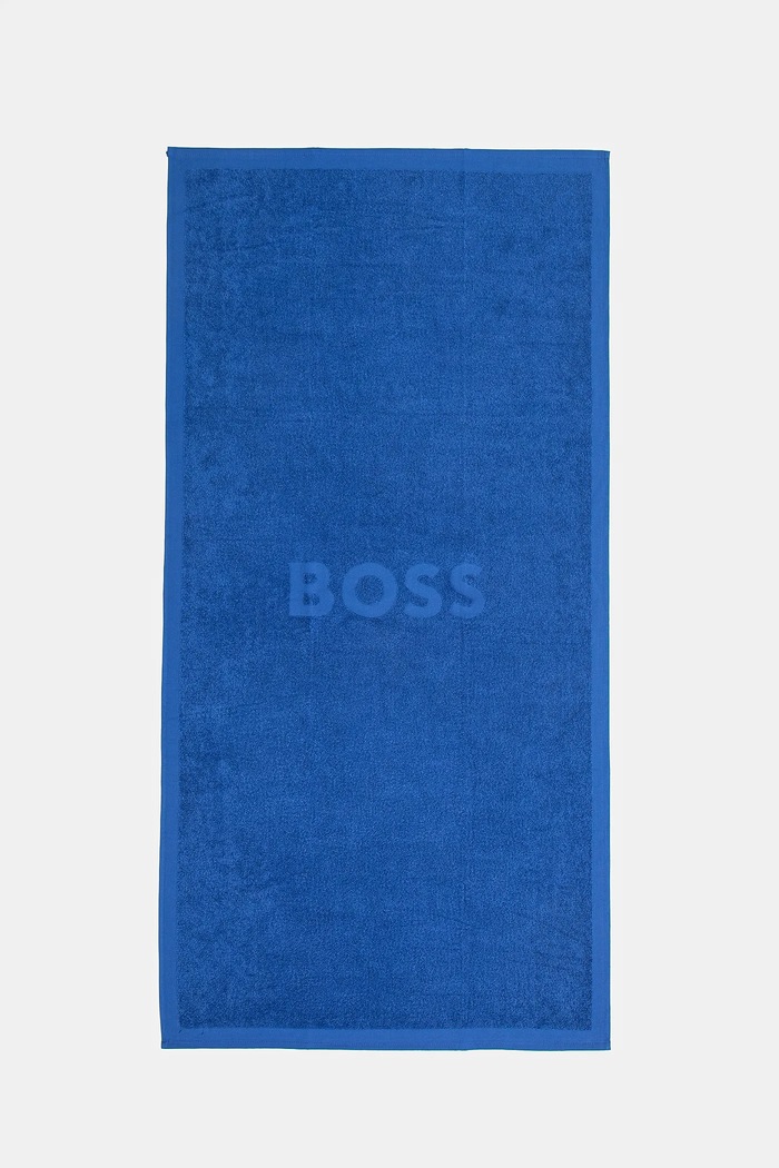 BOSS prosop din bumbac albastru 50534516